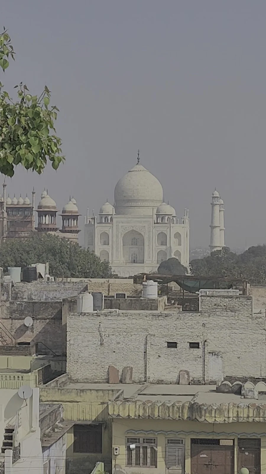 The Taj Mahal by day