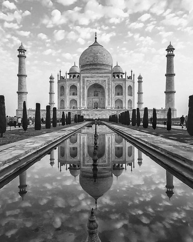 Reflected in the long water